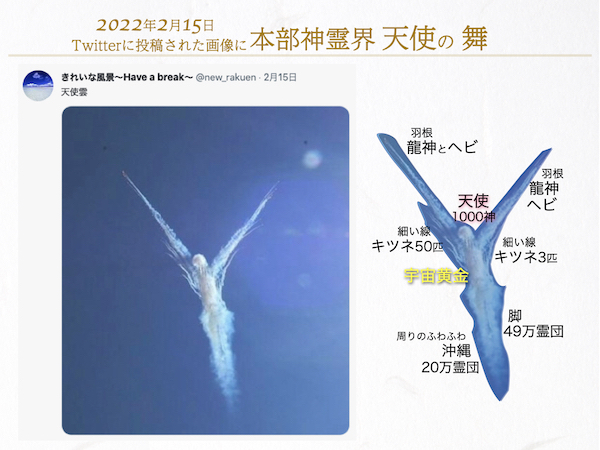 2022年2月15日本部神霊界 天使の 舞の画像