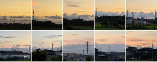 夕日一覧の画像